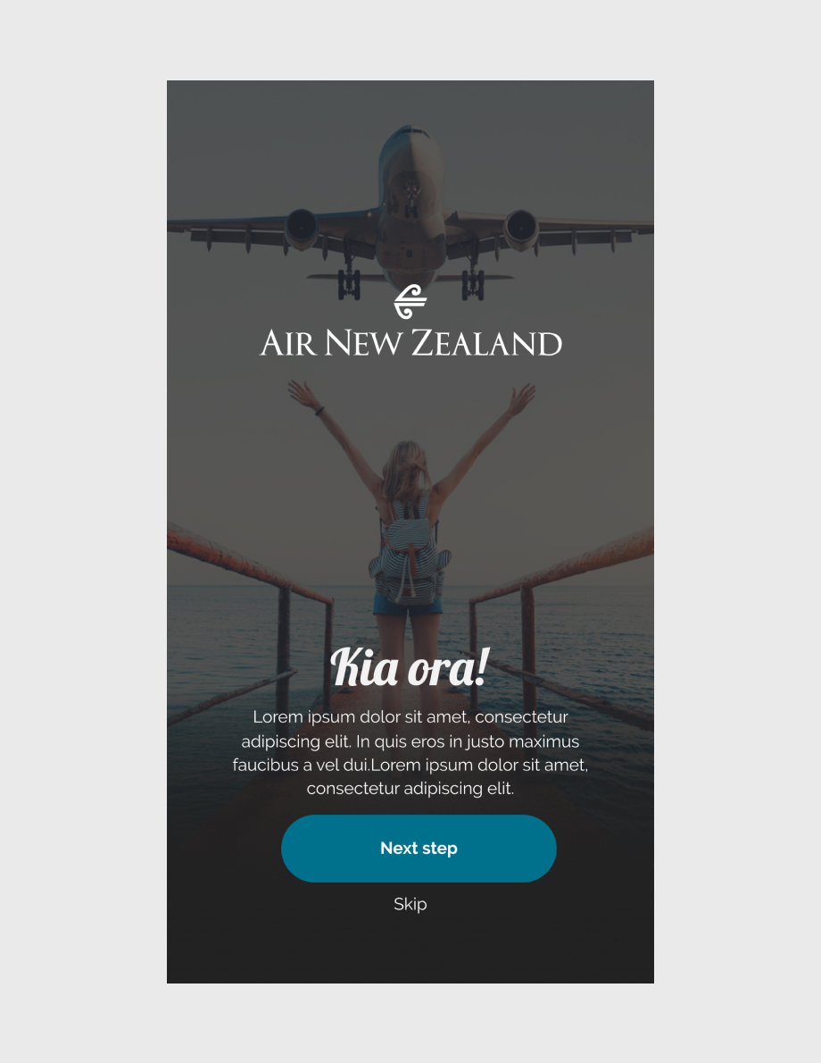 Air New Zealand — detail 01
