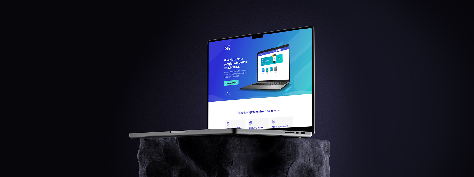 Banco BS2 — imagem principal